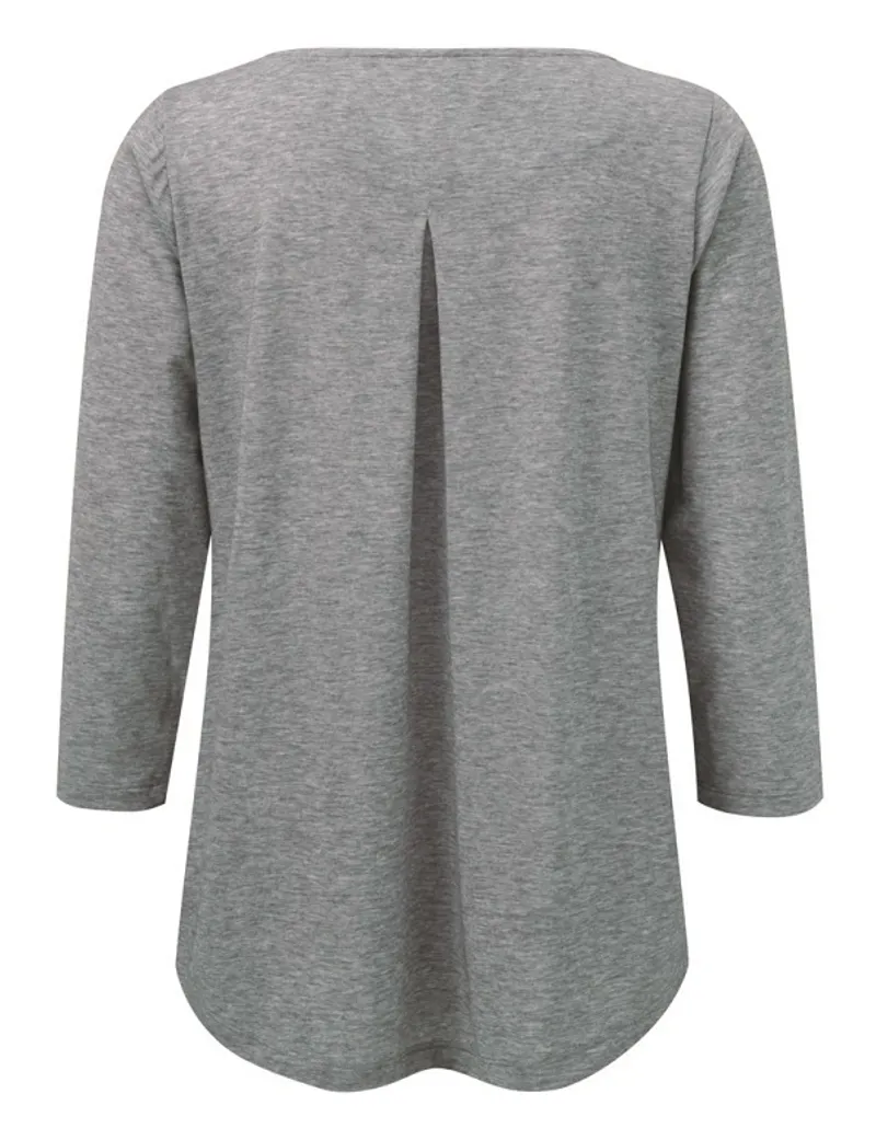 Sherpa Womens Asha 3/4 Sleeve Top Kharani-1